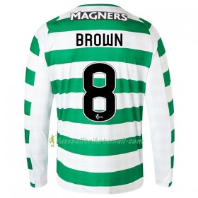 Günstige Fußballtrikots Celtic Glasgow Brown 8 2018-2019 Langarm Heimtrikot kaufen